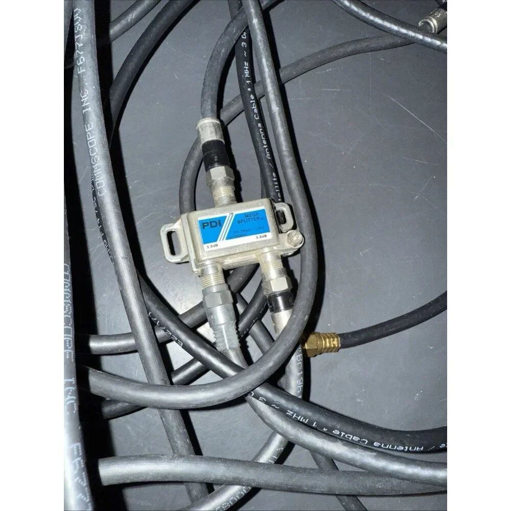 PDI Mega Splitter 2-Way Coax Splitter Dish Network & Rocketfish Digital Cables